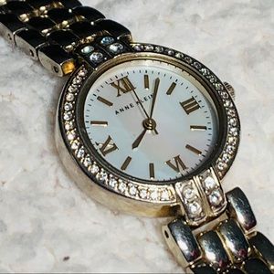 Anne Klein Mother of Pearl face watch